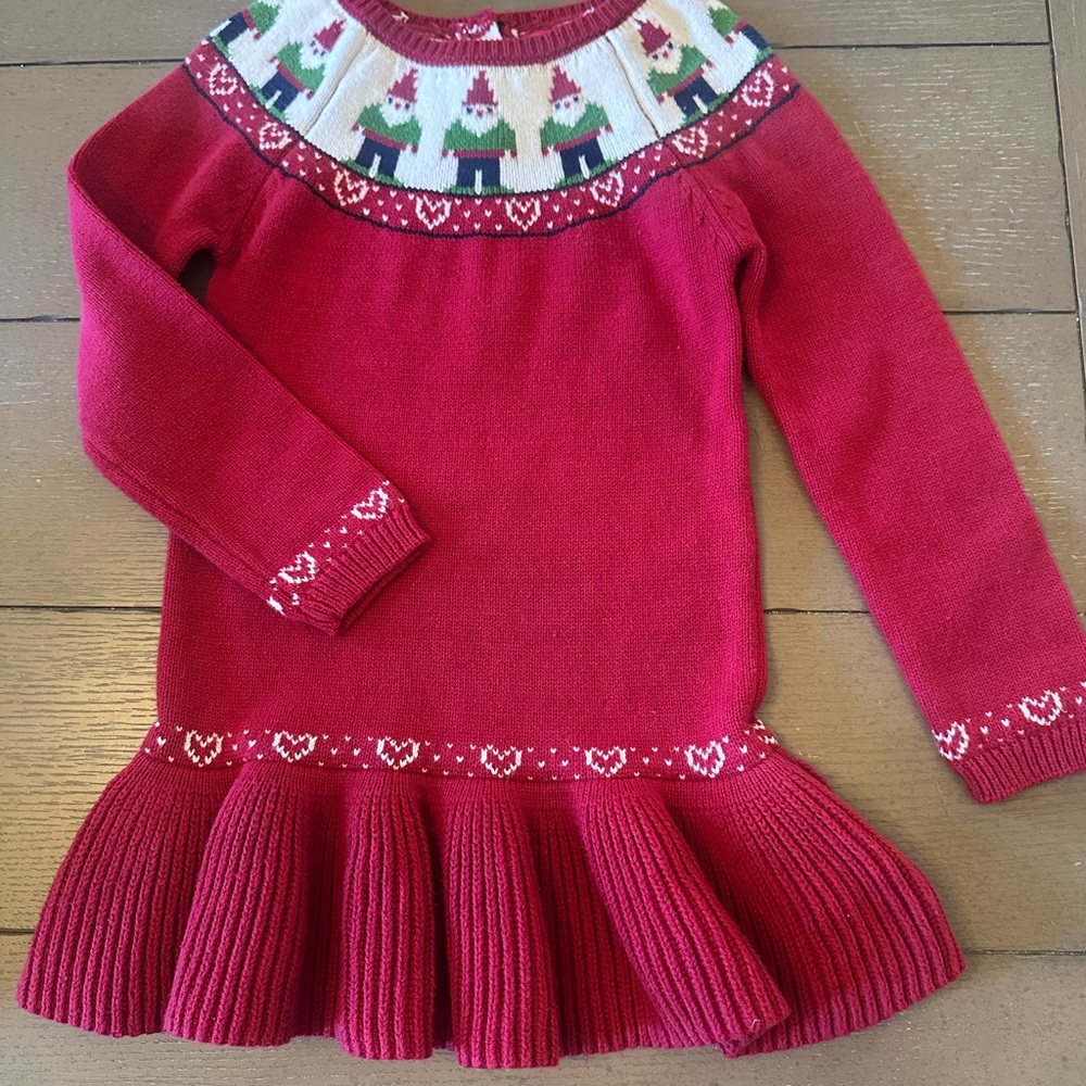 Jingles and Joy Festive Sweater Dress